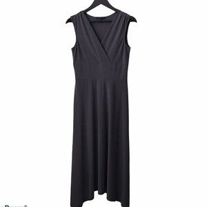 TROUSERS ETC. - V-Neck Sleeveless Ankle High Low Hem Dress